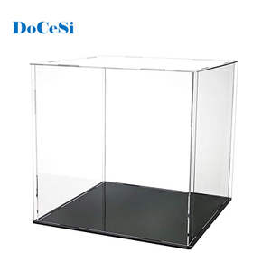 Clear Acrylic Display Case untuk Model