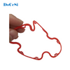 Silicone Ring Gasket Rubber Stripe Merah Disesuaikan