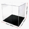 Clear Acrylic Display Case untuk Model