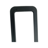 Silicone Gasket Rubber Seal Ring Hitam Pabrik Kustom